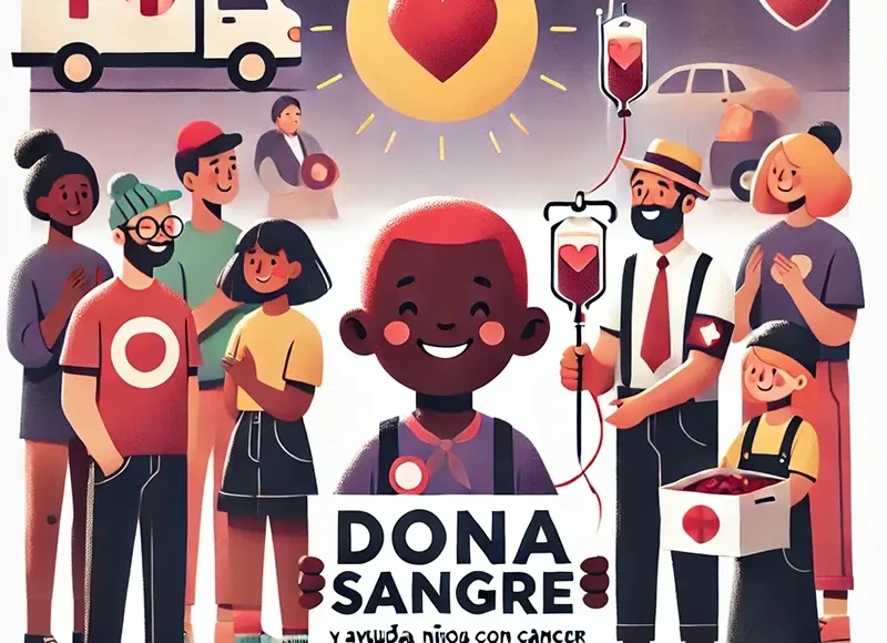 Transforma Vidas: dona sangre y ayuda a niños con cáncer a luchar contra la enfermedad