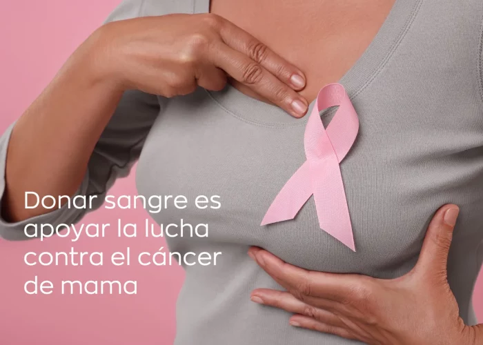 Día Internacional de la Lucha contra el Cáncer de Mama: Donar Sangre También Salva Vidas