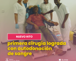 Banco de Sangre Bata impulsa la sanidad: cirugía respaldada por autodonación de sangre